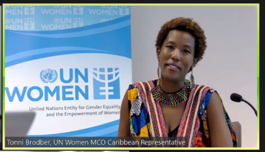 Tonni Brodber, Representative for UN Women MCO Caribbean