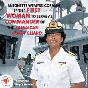 Women of Achievement - First JDF Female Commander