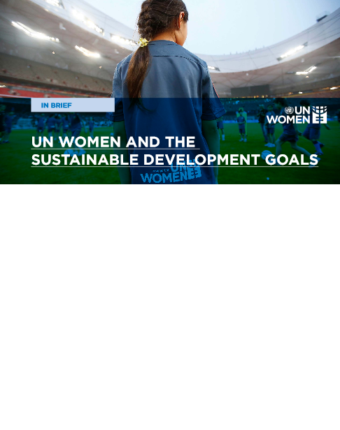UN Women and the SDGs