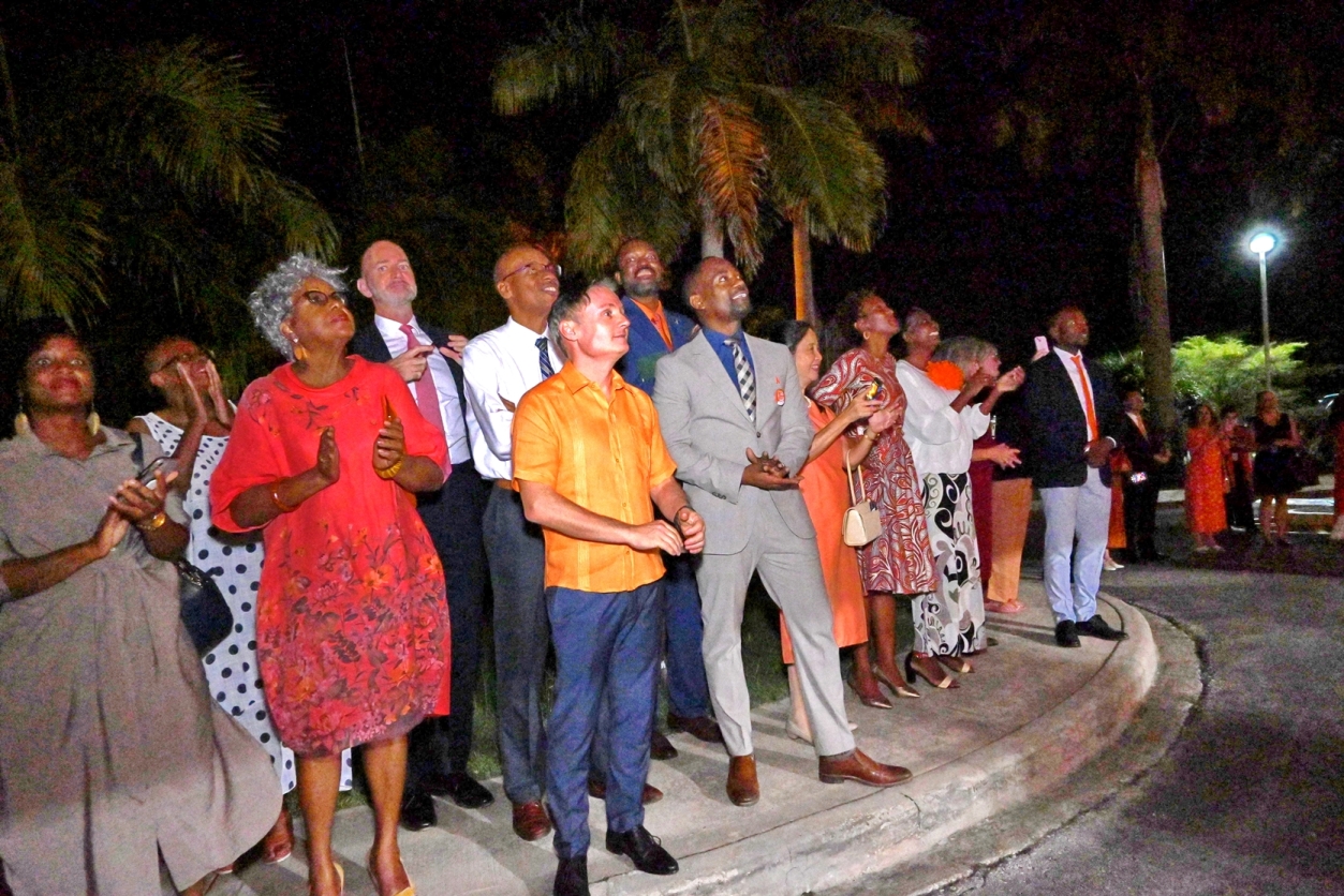 Lighting Ceremony for UN House Barbados