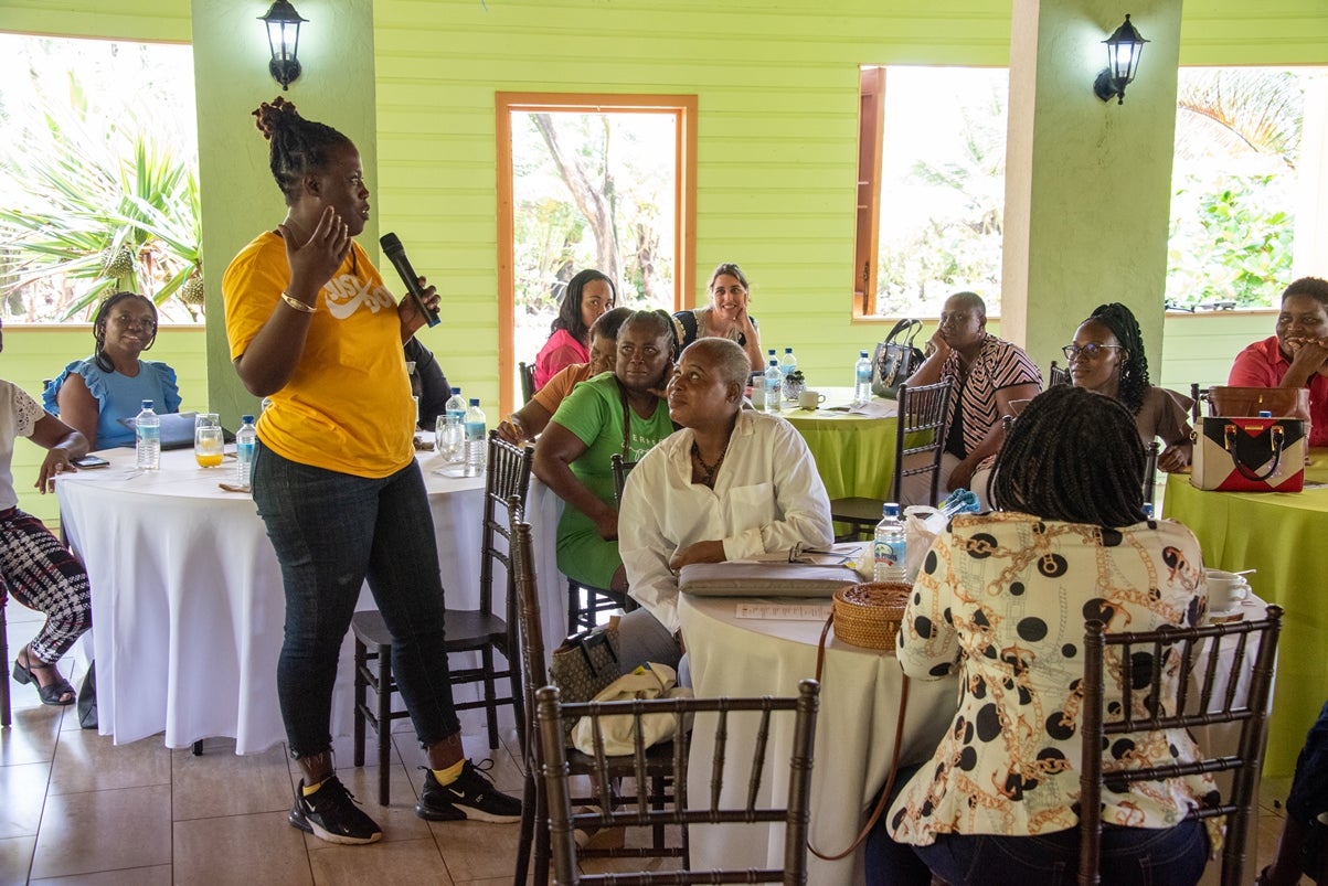 Empower-Her Floating Cafe in Dominica