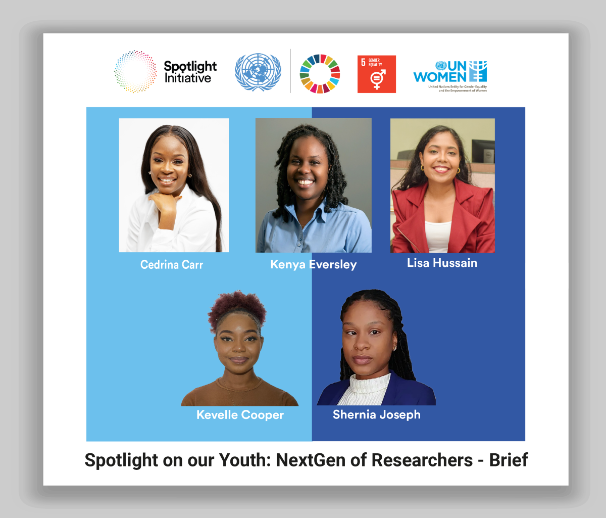 Spotlight on our Youth: the next generation of researchers