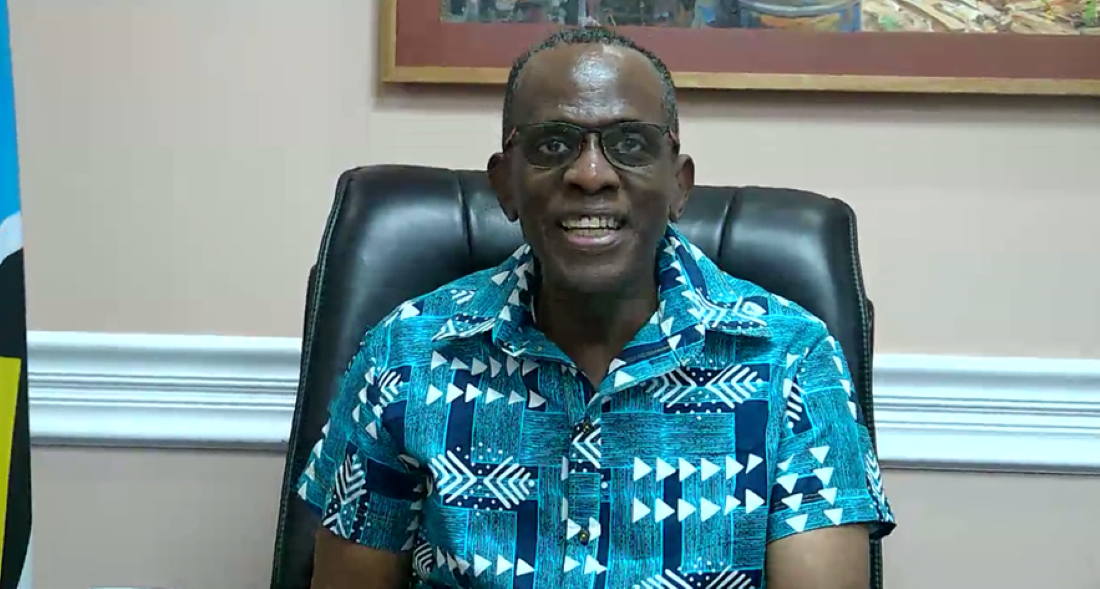 Hon. Phillip J. Pierre, PM of Saint Lucia