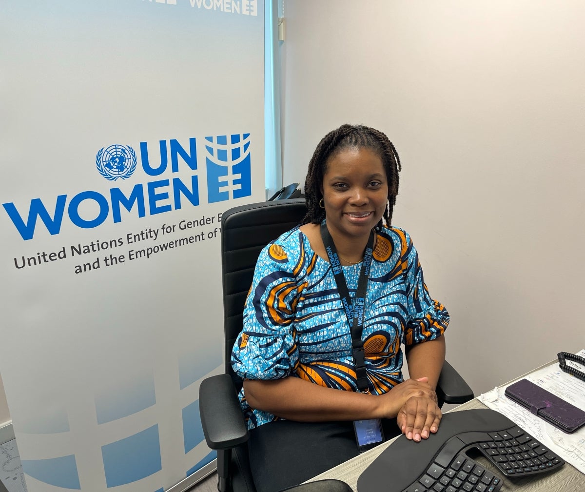 Isiuwa Iyahen, DR for UN Women Caribben