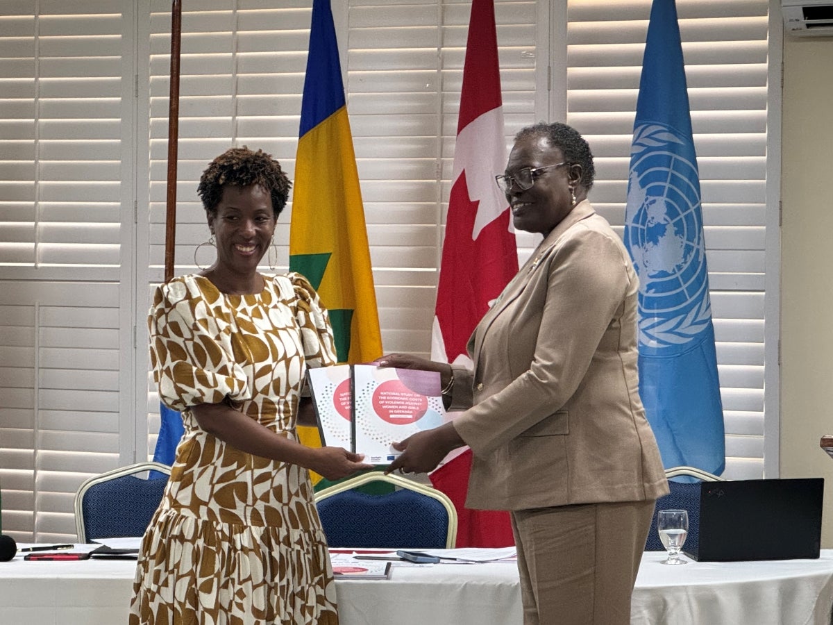 Handover of report to Government of Grenada