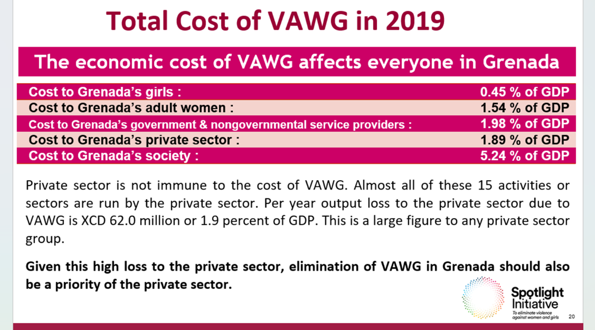 Data sheet from the VAWG presentation