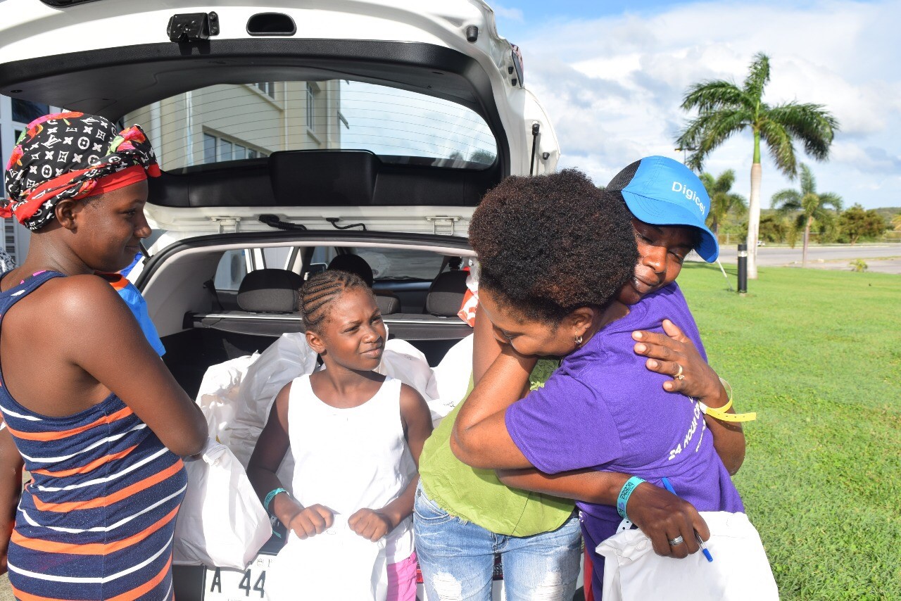 Dignity Kits distribution begins for Barbuda women and girls