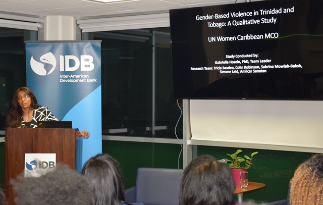 First Caribbean Prevalence Survey on Gender-Based Violence Launched in Trinidad and Tobago