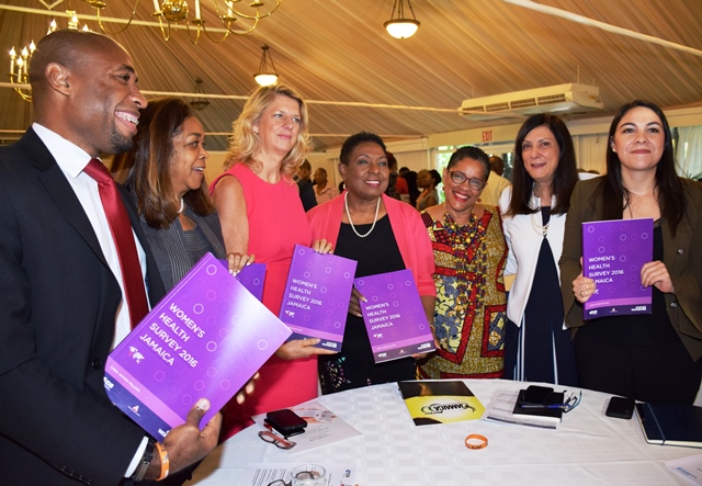 Womens Health Survey 2016 Jamaica launch