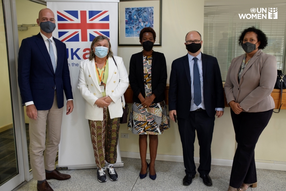 Maria Noel's visit to the British High Commisson in Barbados