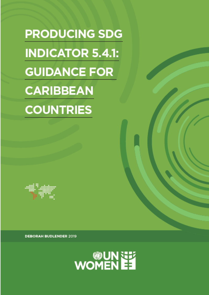 Producing SDG Indicator 541 Guidance for Caribbean Countries