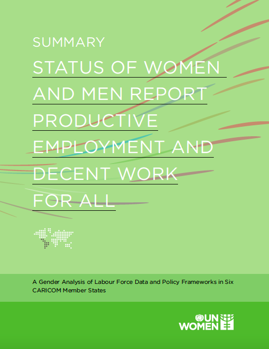 Summary: Status of Women and Men Report 2019 Cover