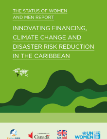 The Status of Women and Men Report: Innovating Financing, Climate Change and Disaster Risk Reduction in the Caribbean 