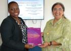 Progress presentation to Antigua and Barbuda Minister of Social Transformation