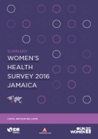 Summary Womens Health Survey  2016 Jamaica Cover