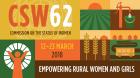 CSW62: Empowering rural women and girls