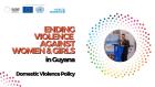Embedded thumbnail for Private sector in Guyana commits to ending violence against women